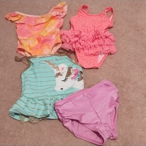 Toddler Girl Swimsuit Bundle